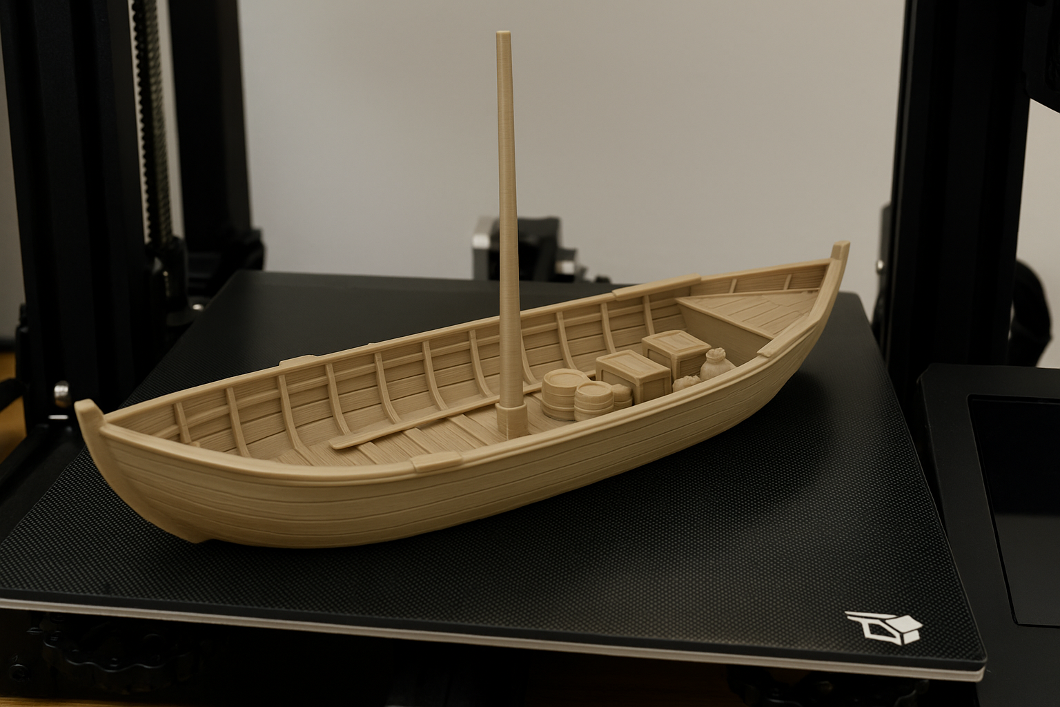 Starożytna łódź z Łomianek Dolnych w Twojej drukarce 3D!